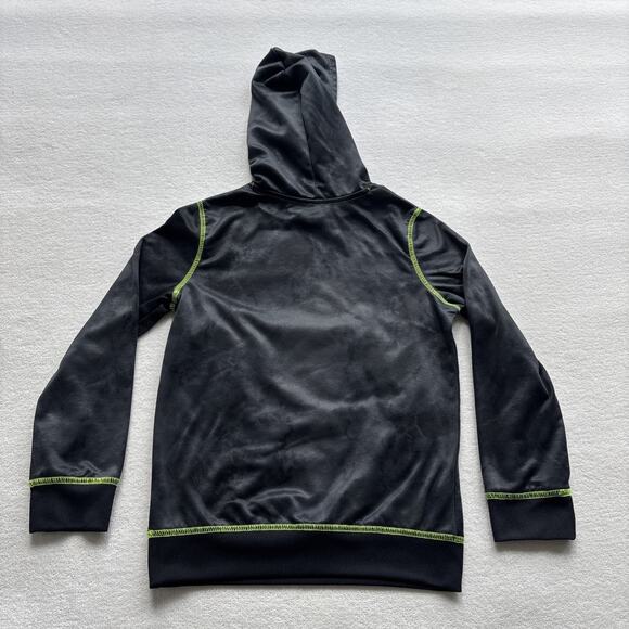 Jumping Beans Boys Minecraft Hoodie Creeper TNT Size 8 Black Warm - Picture 7 of 7